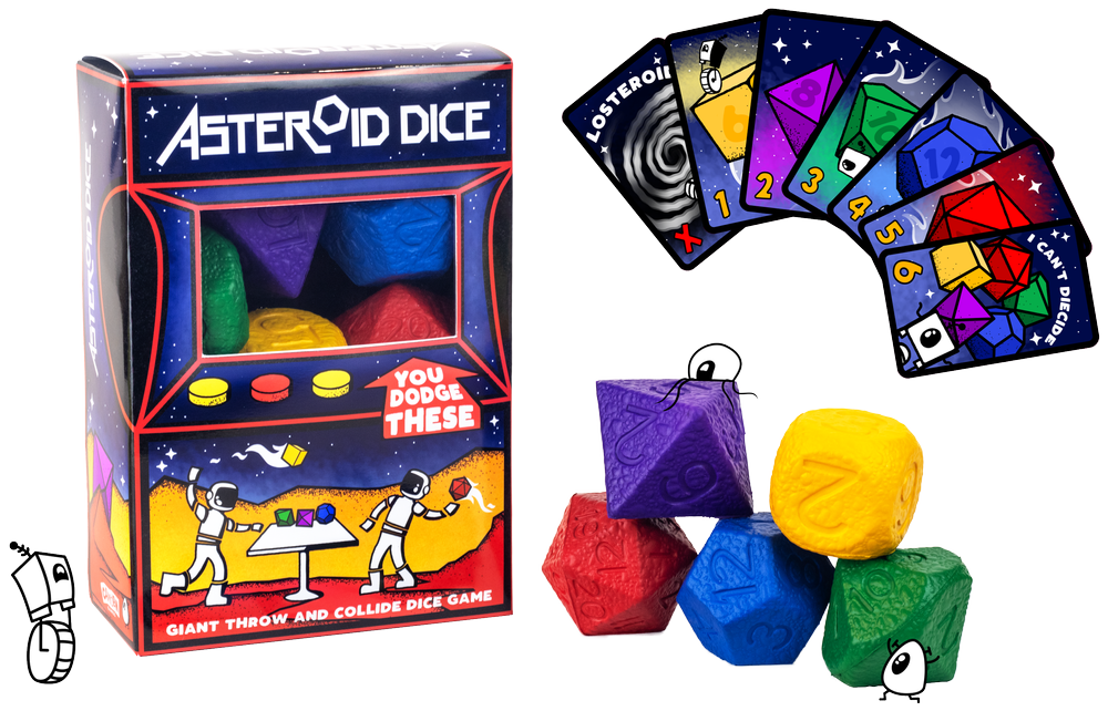 Asteroid Dice Preview